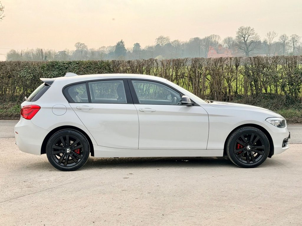 USED 2018 68 BMW 1 SERIES 2.0 118d Sport Hatchback 5dr Diesel Manual Euro 6 (s/s) (150 ps) 2 Owners|Sensors|SatNav|Cruise|