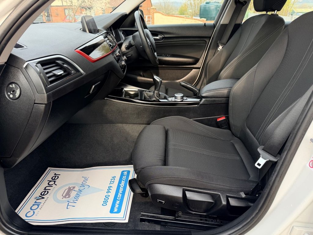 USED 2018 68 BMW 1 SERIES 2.0 118d Sport Hatchback 5dr Diesel Manual Euro 6 (s/s) (150 ps) 2 Owners|Sensors|SatNav|Cruise|
