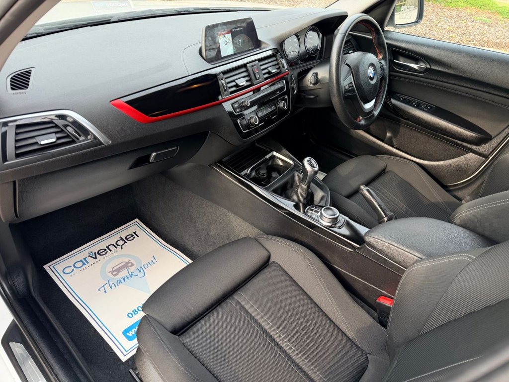 USED 2018 68 BMW 1 SERIES 2.0 118d Sport Hatchback 5dr Diesel Manual Euro 6 (s/s) (150 ps) 2 Owners|Sensors|SatNav|Cruise|