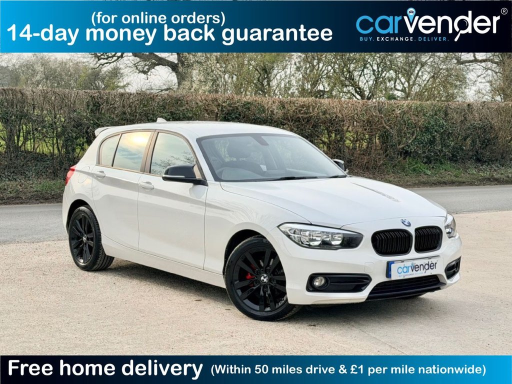 USED 2018 68 BMW 1 SERIES 2.0 118d Sport Hatchback 5dr Diesel Manual Euro 6 (s/s) (150 ps) 2 Owners|Sensors|SatNav|Cruise|
