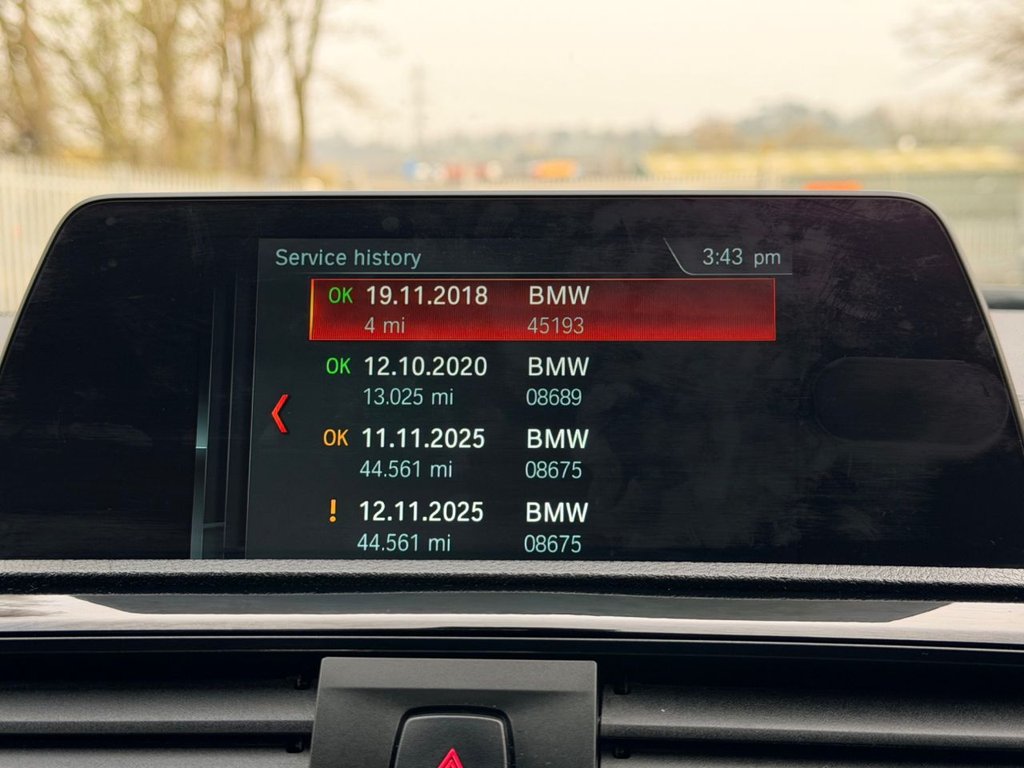 USED 2018 68 BMW 1 SERIES 2.0 118d Sport Hatchback 5dr Diesel Manual Euro 6 (s/s) (150 ps) 2 Owners|Sensors|SatNav|Cruise|