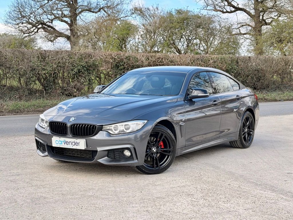 USED 2016 66 BMW 4 SERIES GRAN COUPE 2.0 420d M Sport Hatchback 5dr Diesel Auto Euro 6 (s/s) (190 ps) &pound;35 Road Tax|SatNav|Rear & Front Sensors|Leather Heated Seats|Cruise|