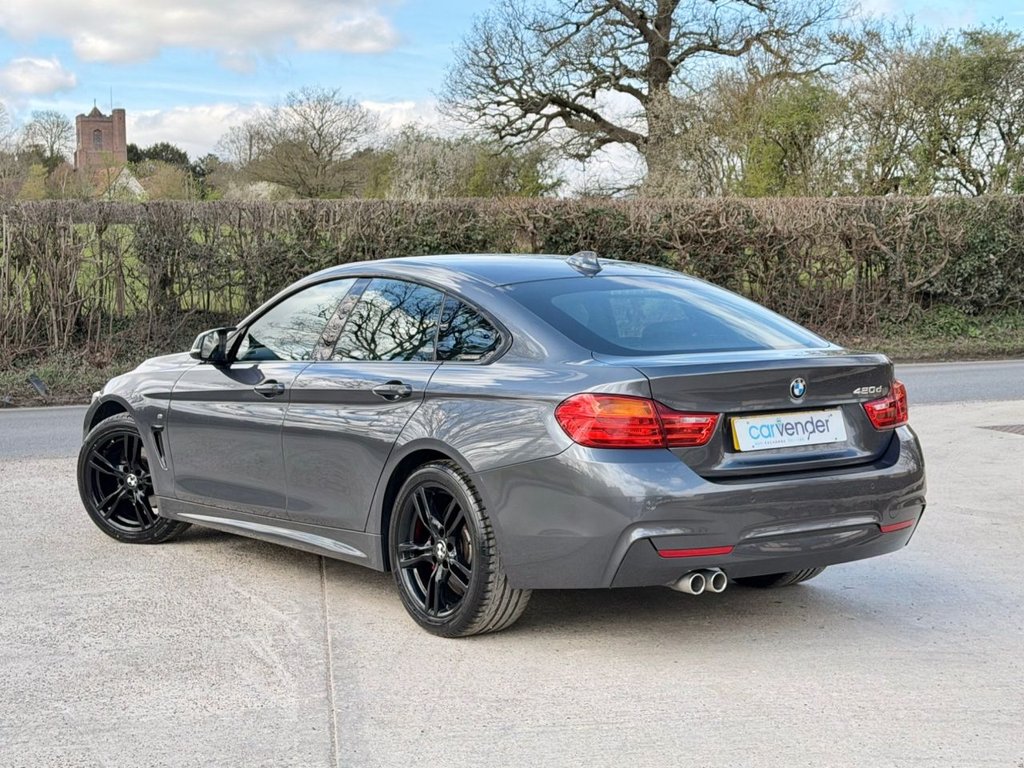 USED 2016 66 BMW 4 SERIES GRAN COUPE 2.0 420d M Sport Hatchback 5dr Diesel Auto Euro 6 (s/s) (190 ps) &pound;35 Road Tax|SatNav|Rear & Front Sensors|Leather Heated Seats|Cruise|