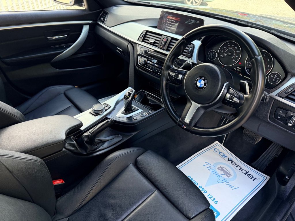 USED 2016 66 BMW 4 SERIES GRAN COUPE 2.0 420d M Sport Hatchback 5dr Diesel Auto Euro 6 (s/s) (190 ps) &pound;35 Road Tax|SatNav|Rear & Front Sensors|Leather Heated Seats|Cruise|