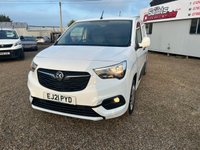 USED 2021 21 VAUXHALL COMBO 1.5 Turbo D 2300 Sportive Panel Van 4dr Diesel Manual L1 H1 Euro 6 (100 ps) 79000 MILES 4 SERVICES * 3 SEATS AIR/CON SAT/NAV