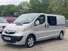 USED 2012 12 VAUXHALL VIVARO 2.9T 2.0 SOLAR—SWIVEL—R&R BED—FRIDGE SOLARSWIVELR&R BEDFRIDGE