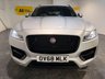 USED 2018 68 JAGUAR F-PACE 2.0 P300 R-Sport SUV 5dr Petrol Auto AWD Euro 6 (s/s) (300 ps) Sat Nav-Full leather-Panoramic roof-DAB-Heated seats & Steering wheel-Cruise-Rear camera-Privacy-20