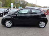 USED 2021 71 TOYOTA AYGO 1.0 VVT-i x-play 5d 70 S/S 1 OWNER FROM NEW, TOYOTA SERVICE HISTORY, APPLE CARPLAY / ANDROID AUTO (GIVES YOU SAT NAV), REVERSING CAMERA, DAB RADIO, BLUETOOTH PHONE & MUSIC, AUX & USB INPUTS, MANUAL GEARBOX, LED DAYTIME RUNNING LIGHTS, SPARE WHEEL, LEATHER MULTIFUNCTION STEERING WHEEL, AIR CONDITIONING, TRIP COMPUTER, ISO FIX, TYRE PRESSURE WARNING, SPEED LIMITER, ELECTRIC WINDOWS, ELECTRIC MIRRORS, FOLDING REAR SEATS, AIRBAGS WITH PASSANGER OFF, SPACE SAVER SPARE WHEEL