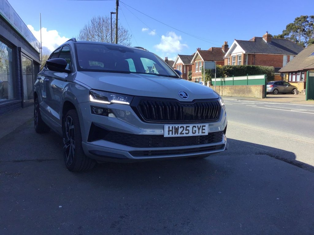 USED 2025 25 SKODA KAROQ 1.5 TSI ACT SportLine Edition SUV 5dr Petrol DSG Euro 6 (s/s) (150 ps) 