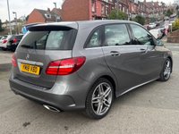 USED 2018 18 MERCEDES-BENZ B-CLASS 1.5 B180d AMG Line (Premium) MPV 5dr Diesel 7G-DCT Euro 6 (s/s) (109 ps) AUTO -- FULL SERVICE HISTORY -- SAT NAV -- CAMERA -- CRUISE -- PARKING SENSORS