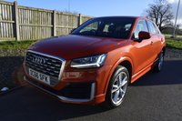 USED 2017 66 AUDI Q2 1.6 TDI S line SUV 5dr Diesel Manual Euro 6 (s/s) (116 ps) SATELLITE NAVIGATION