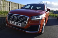 USED 2017 66 AUDI Q2 1.6 TDI S line SUV 5dr Diesel Manual Euro 6 (s/s) (116 ps) SATELLITE NAVIGATION
