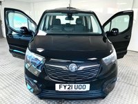 USED 2021 21 VAUXHALL COMBO LIFE 1.5 Turbo D SE MPV 5dr Diesel Manual Euro 6 (s/s) (7 Seat) (100 ps) CAR PLAY + SPLIT WINDOW + REVERSING CAMERA