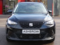 USED 2022 22 SEAT ARONA 1.0 TSI SE Technology 5d DSG 110 S/S 1 OWNER FROM NEW, FULL SERVICE HISTORY, DIGITAL DASH, SAT NAV, FULL LINK FOR WIRELESS APPLE CARPLAY / ANDROID AUTO, WIRELESS PHONE CHARGER, REAR PARKING SENSORS, ECO LED LIGHTS, AUTO LIGHTS, ELECTRIC MIRRORS, CRUISE CONTROL & SPEED LIMITER, LANE ASSIST, DAB RADIO, BLUETOOTH PHONE & MEDIA, DSG AUTOMATIC GEARBOX, BLACK CONTRAST ROOF, ROOF RAILS, 17 INCH ALLOY WHEELS, AIR CON, VOICE CONTROL, 2x USB C PORTS, LEATHER FLAT BOTTOM MULTIFUNCTION STEERING WHEEL