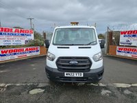 USED 2022 22 FORD TRANSIT 350 LEADER LWB DROPSIDE PICKUP 65K ULEZ FREE ZONE  