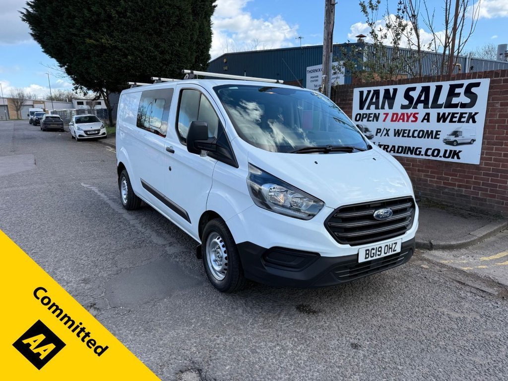 2019 Ford Transit Custom 2.0TDCi 320 L2H1 (130PS)(EU6) Double Cab-in-Van