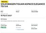 USED 2022 22 VOLKSWAGEN TIGUAN ALLSPACE 1.5 TSI Elegance SUV 5dr Petrol DSG Euro 6 (s/s) (150 ps) Full Service History  |  1 Owner from Brand New  |  Set of 2 Keys
