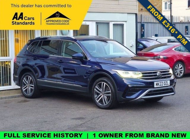 View our Volkswagen Tiguan Allspace 1.5 TSI Elegance SUV 5dr Petrol DSG Euro 6 (s/s) (150 ps)