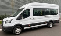 USED 2023 73 FORD TRANSIT 2.0 460 EcoBlue Leader Minibus Double Cab 5dr Diesel Auto RWD L4 H3 Euro 6 (s/s) (17 Seat, DRW) (165 ps) REAR AIR CON!!!