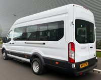 USED 2023 73 FORD TRANSIT 2.0 460 EcoBlue Leader Minibus Double Cab 5dr Diesel Auto RWD L4 H3 Euro 6 (s/s) (17 Seat, DRW) (165 ps) REAR AIR CON!!!