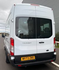 USED 2023 73 FORD TRANSIT 2.0 460 EcoBlue Leader Minibus Double Cab 5dr Diesel Auto RWD L4 H3 Euro 6 (s/s) (17 Seat, DRW) (165 ps) REAR AIR CON!!!