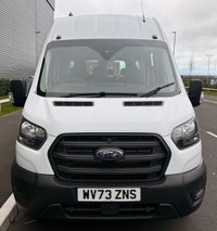 USED 2023 73 FORD TRANSIT 2.0 460 EcoBlue Leader Minibus Double Cab 5dr Diesel Auto RWD L4 H3 Euro 6 (s/s) (17 Seat, DRW) (165 ps) REAR AIR CON!!!