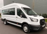 USED 2023 73 FORD TRANSIT 2.0 460 EcoBlue Leader Minibus Double Cab 5dr Diesel Auto RWD L4 H3 Euro 6 (s/s) (17 Seat, DRW) (165 ps) REAR AIR CON!!!