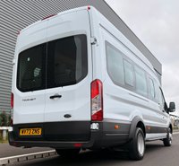 USED 2023 73 FORD TRANSIT 2.0 460 EcoBlue Leader Minibus Double Cab 5dr Diesel Auto RWD L4 H3 Euro 6 (s/s) (17 Seat, DRW) (165 ps) REAR AIR CON!!!