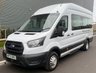 USED 2023 73 FORD TRANSIT 2.0 460 EcoBlue Leader Minibus Double Cab 5dr Diesel Auto RWD L4 H3 Euro 6 (s/s) (17 Seat, DRW) (165 ps) REAR AIR CON!!!