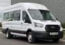 USED 2023 73 FORD TRANSIT 2.0 460 EcoBlue Leader Minibus Double Cab 5dr Diesel Auto RWD L4 H3 Euro 6 (s/s) (17 Seat, DRW) (165 ps) REAR AIR CON!!!