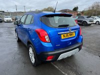 USED 2016 16 VAUXHALL MOKKA 1.6 Petrol, Exclusive Edition, 5 Door SUV, Manual, 2WD, Euro 6,  FULL 12 MONTH MOT WITH EVERY CAR
