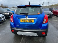 USED 2016 16 VAUXHALL MOKKA 1.6 Petrol, Exclusive Edition, 5 Door SUV, Manual, 2WD, Euro 6,  FULL 12 MONTH MOT WITH EVERY CAR
