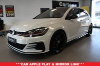 USED 2020 20 VOLKSWAGEN GOLF 2.0 TSI GTI TCR Hatchback 5dr Petrol DSG Euro 6 (s/s) (290 ps) ***GREAT SERVICE HISTORY***290 BHP***AUTOMATIC DSG 7 SPEED***HEATED SEATS***SAT NAV***FRONT AND REAR PARKING AID***REVERSE PARK CAMERA***APPLE CAR PLAY***TCR DOOR PUDDLE LIGHTS***AUTO ANDROID***MIRROR LINK***ADAPTIVE CRUISE CONTROL***DCC DYNAMIC CHASSIS CONTROL***PADDLE SHIF***GTI FRONT SPORTS SEATS***