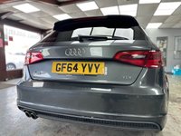 USED 2014 AUDI A3 2.0 TDI S line Sportback 5dr Diesel Manual Euro 6 (s/s) (184 ps) B&O + Full History + &pound;4000+ EXTRAS