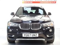 USED 2017 67 BMW X3 2.0 20d xLine SUV 5dr Diesel Auto xDrive Euro 6 (s/s) (190 ps) PRO NAV-PAN ROOF-CAMERA