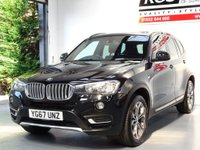 USED 2017 67 BMW X3 2.0 20d xLine SUV 5dr Diesel Auto xDrive Euro 6 (s/s) (190 ps) PRO NAV-PAN ROOF-CAMERA