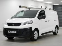 USED 2021 71 PEUGEOT EXPERT 1.5 BLUEHDI 100 BHP PROFESSIONAL 6 DOOR SAT NAV | AIR CON | ROOF RACK & PIPE TUBE !