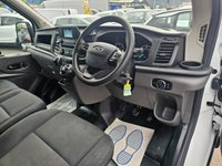USED 2022 72 FORD TRANSIT White 2.0 350 EcoBlue Euro 6 panel van, 33,100 miles, ULEZ compliant, 6-Speed manual, Air Conditioning, Bluetooth, DAB, Rear sensors. Plus VAT @ 20%! This 2022 Ford Transit 350 Leader presents an exceptional opportunity with its remarkably low mileage of just 33,100 miles, especially for a vehicle of its age, and benefits from having had only one owner from new. This Euro 6 compliant 2.0 litre diesel van, registered in 2022, is the 2.0 350 EcoBlue Leader FWD L3 H2 model. It comes with a full 12 months MOT provided on purchase, and its last service was completed on 11 October 2023 at 13,675 miles, indicating excellent provenance. Notable featu