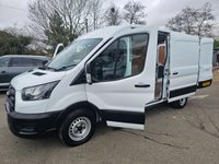 USED 2022 72 FORD TRANSIT White 2.0 350 EcoBlue Euro 6 panel van, 33,100 miles, ULEZ compliant, 6-Speed manual, Air Conditioning, Bluetooth, DAB, Rear sensors. Plus VAT @ 20%! This 2022 Ford Transit 350 Leader presents an exceptional opportunity with its remarkably low mileage of just 33,100 miles, especially for a vehicle of its age, and benefits from having had only one owner from new. This Euro 6 compliant 2.0 litre diesel van, registered in 2022, is the 2.0 350 EcoBlue Leader FWD L3 H2 model. It comes with a full 12 months MOT provided on purchase, and its last service was completed on 11 October 2023 at 13,675 miles, indicating excellent provenance. Notable featu