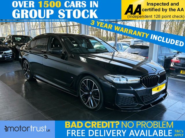 2022 5 SERIES 3.0 530D MHT M SPORT SALOON 4DR DIESEL HYBRID STEPTRONIC XDRIVE EURO... photo