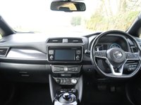 USED 2019 19 NISSAN LEAF 40kWh Tekna Hatchback 5dr Electric Auto (150 ps) www.suffolkcarcentre.co.uk - Located at Ilketshall