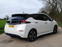 USED 2019 19 NISSAN LEAF 40kWh Tekna Hatchback 5dr Electric Auto (150 ps) www.suffolkcarcentre.co.uk - Located at Ilketshall