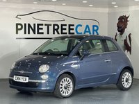 USED 2014 14 FIAT 500 1.2 Lounge Hatchback 3dr Petrol Manual Euro 6 (s/s) (69 bhp) 