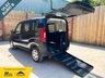 USED 2018 68 FIAT DOBLO 3 Seat Petrol Wheelchair Accessible Disabled Access Vehicle WAV 