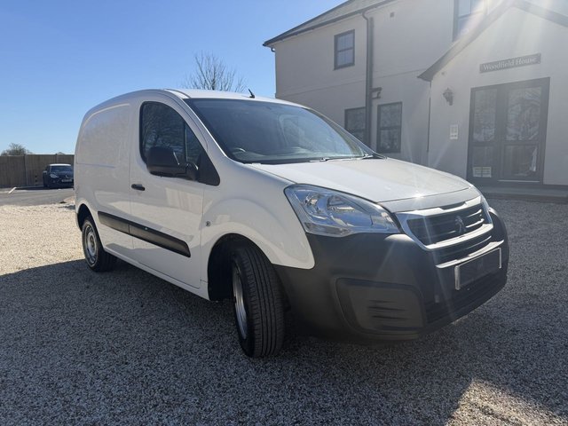 2017 66 Peugeot Partner 1.6 BlueHDi 856 S Panel Van 4dr Diesel Manual L1 (112 g/km, 100 bhp)