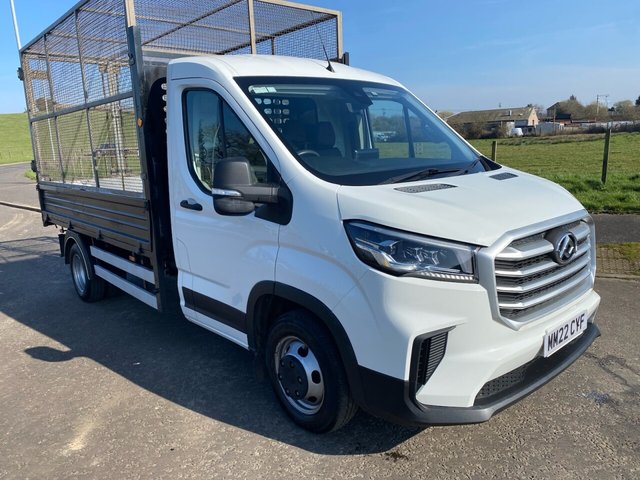 View our Maxus Deliver 9 2.0 D20 150 MWB TIPPER WITH CAGE NO VAT