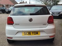 USED 2016 16 VOLKSWAGEN POLO 1.0 BlueMotion Tech Match Hatchback 5dr Petrol Manual Euro 6 (s/s) (60 ps) 