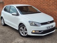USED 2016 16 VOLKSWAGEN POLO 1.0 BlueMotion Tech Match Hatchback 5dr Petrol Manual Euro 6 (s/s) (60 ps) 