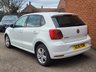 USED 2016 16 VOLKSWAGEN POLO 1.0 BlueMotion Tech Match Hatchback 5dr Petrol Manual Euro 6 (s/s) (60 ps) 