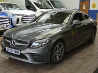 USED 2021 70 MERCEDES-BENZ C-CLASS 1.5 C200 MHEV AMG Line Edition Coupe 2dr Petrol G-Tronic+ Euro 6 (s/s) (198 ps) SAT NAV HEATED LEATHER SEATS REAR VIEW CAMERA CRUISE CONTROL PARKING SENSORS 1 OWNER EXCELLENT SERVICE HISTORY WARRANTY